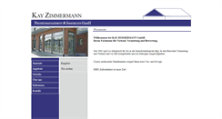 Desktop Screenshot of immozimmermann.de